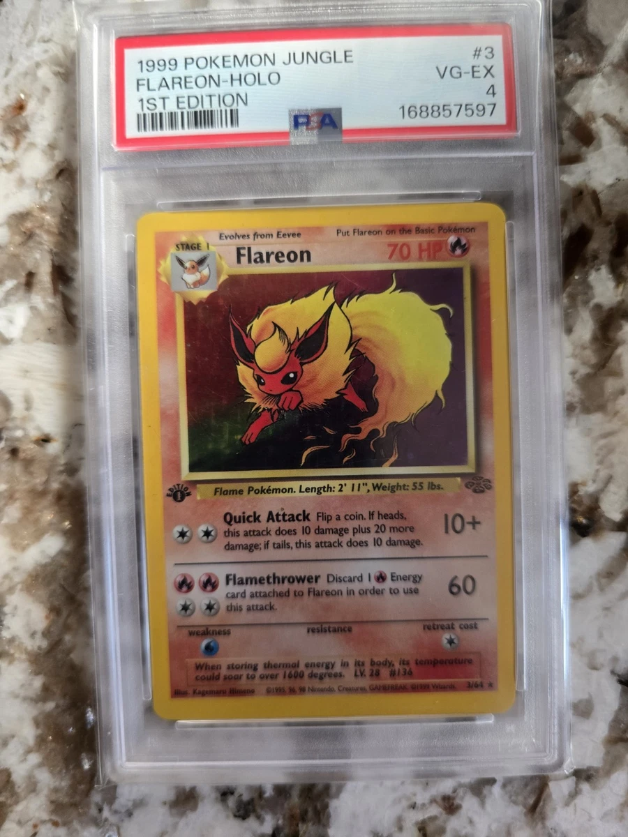 Flareon Pokémon TCG Professional Sports Authenticator (PSA