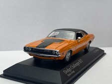 Dodge Challenger R/T 1970 1/43 orange Minichamps
