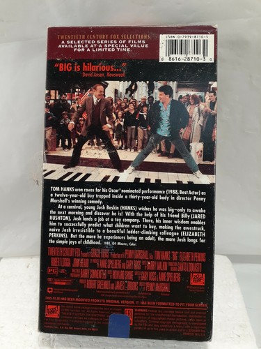 Big (VHS, 1992) - Bild 2 von 3