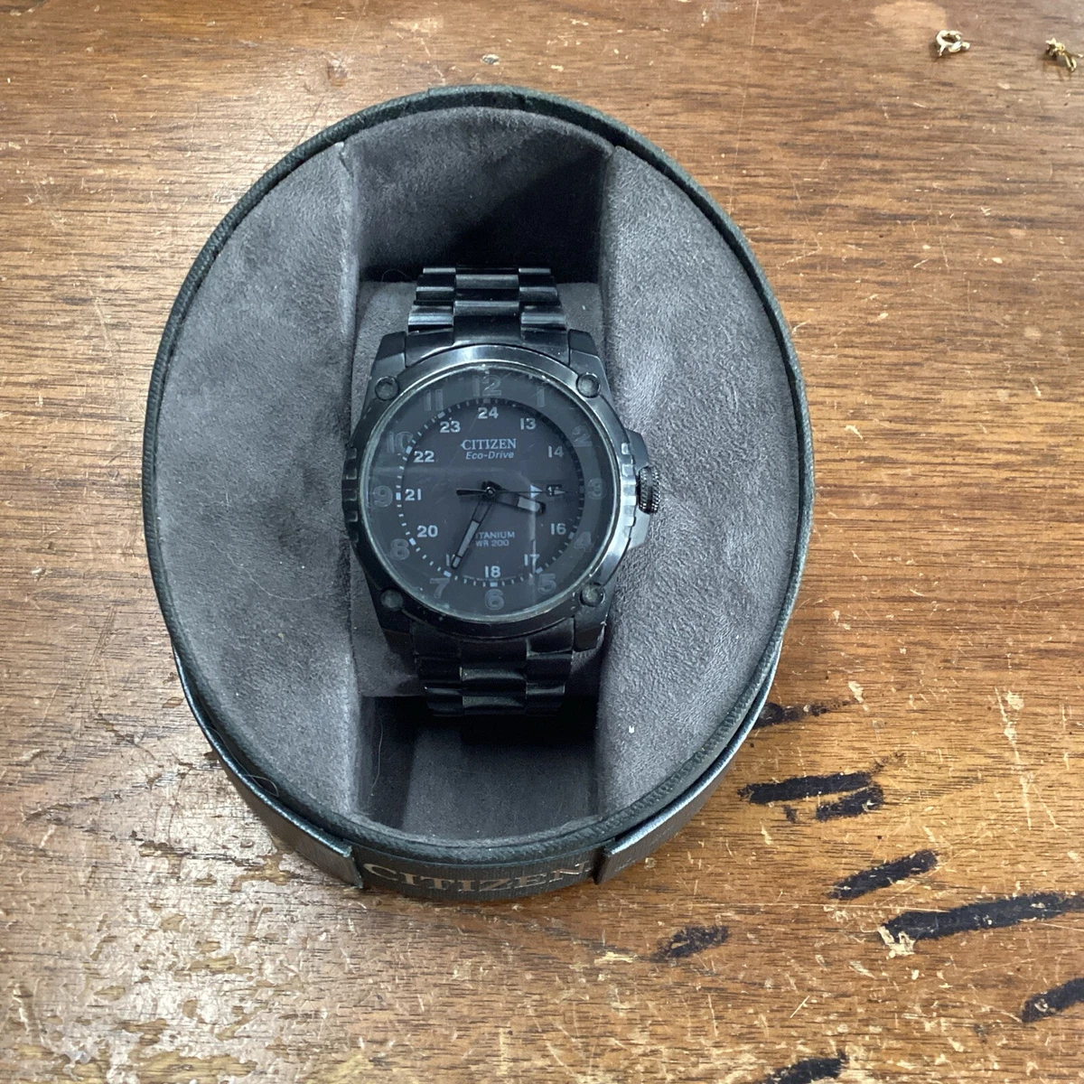 Citizen eco drive titanium best sale wr200