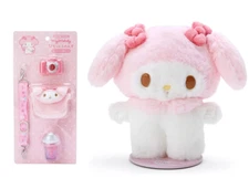 Sanrio My Melody Plush Doll M (Pitatto Friends) Outing accessory set