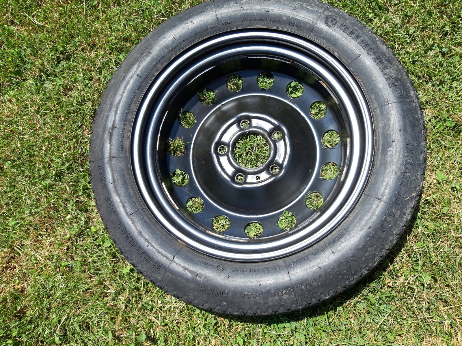 OEM BMW 3 Series E46 E90 Z3 Trunk Spare Steel Wheel Chock Lug Wrench