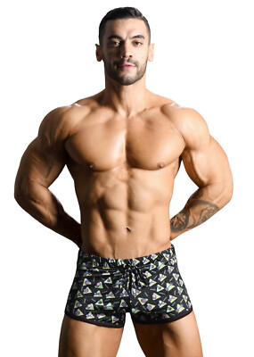 Andrew Christian Saved By The Gym Micro Jogginghose Größe Small (S), Multi