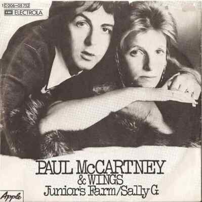 Paul McCartney & Wings Juniors Farm Vinyl Single 7inch NEAR MINT Apple