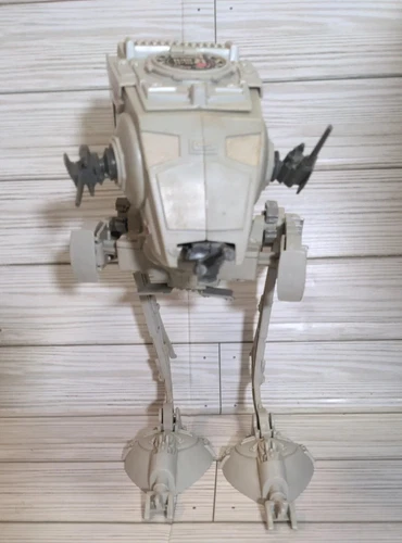 VINTAGE 1982 KENNER STAR WARS ESB ROTJ SCOUT WALKER VEHICLE AT-ST