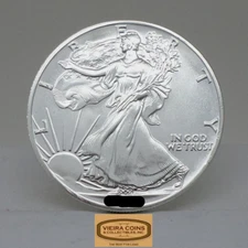 Random Year American Silver Eagle 1 Oz, Scruffy - #D11