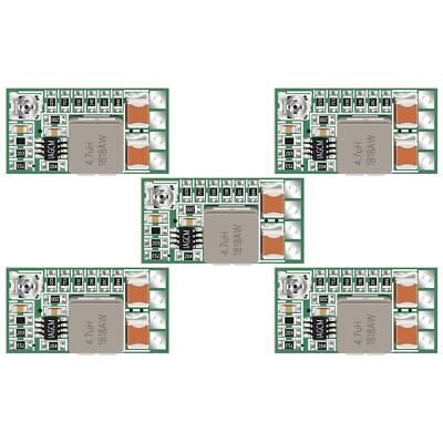 5v Regulator, 5pcs Mini Voltage Reducer DC 4.5-24V 12V 24V Step Down to 5V Bu...