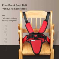 Five-point Baby Seat Belt, Stroller High Chair Dining Chair Baby Seat Belt