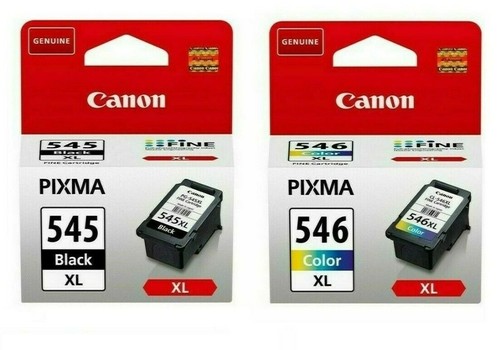 Original Canon 545/545XL Black 546/546XL Colour Ink Cartridges For MG2550 TR4550 - Picture 10 of 12