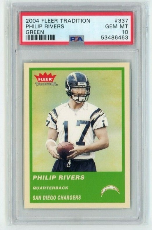 Philip Rivers Fleer Tradition #337 Green