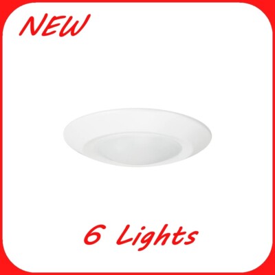 Nora Lighting Opal 6''W 3000K LED Flush Mount Light         R14
