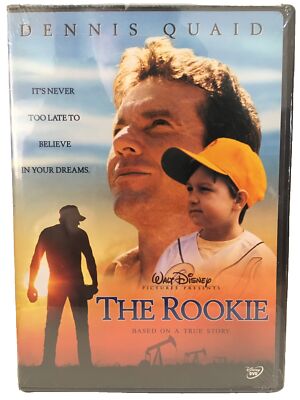 The Rookie (DVD, 2002, Full Screen) Dennis Quaid! Extras! Disney! New ...