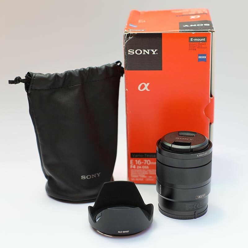 Sony Vario-Tessar T* E 16-70mm f/4 ZA OSS Lens - SEL1670Z