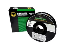 USA MADE Kiswel E71T-1C/1M 035 in Dia 10lb. Flux Cored Welding Wire GAS REQUIRED