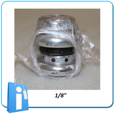 Lenker Aheadset TIOGA AVENGER DSL 1 1/8 Vintage Retro 90s Silber 120gr