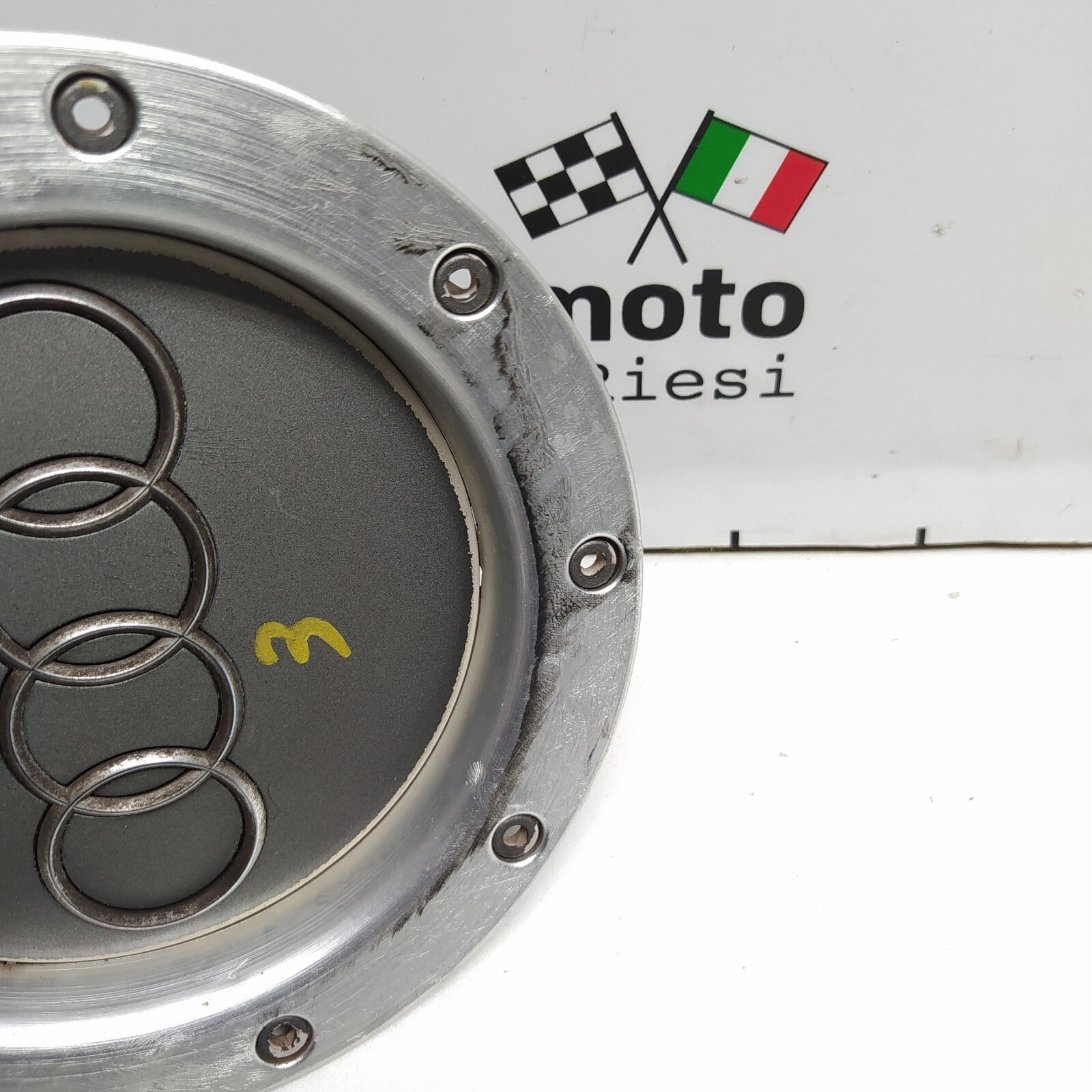Coprimozzo Cerchio Cerchi in Lega tappo ruote 8D0601165 AUDI A4 8EC A6 A8 foto 3