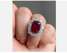 Natural Ruby Ring 925 Sterling Silver Ring Handmade Ring Wedding Ring