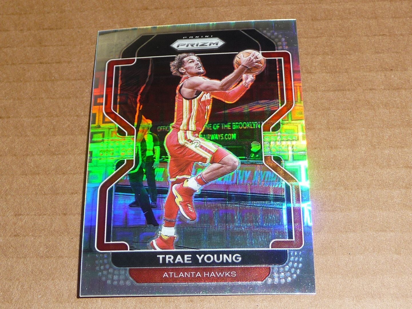 (C) 2021/22 Panini Prizm PREMIUM BOX SET PANDORA /150 TRAE YOUNG HAWKS #26