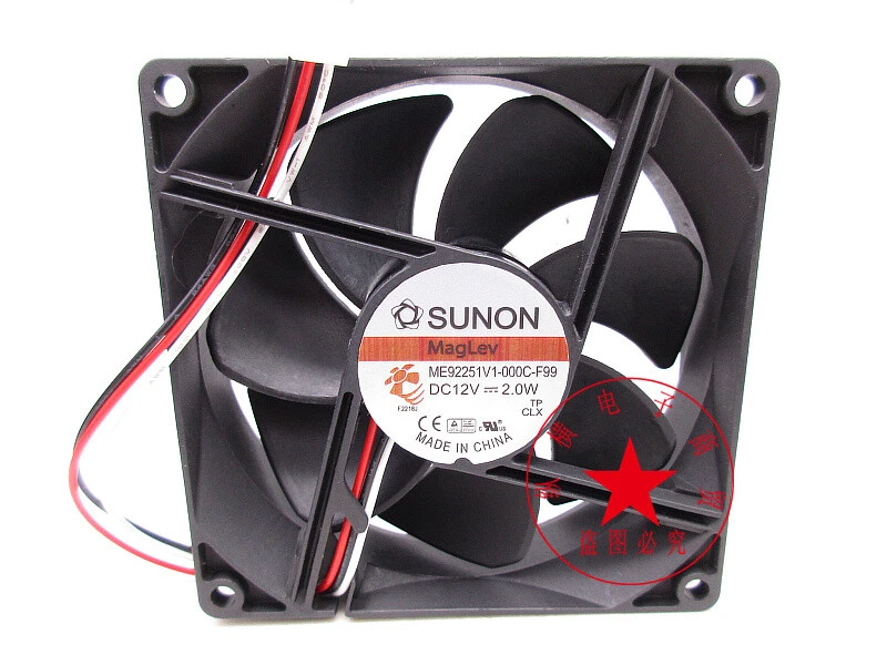 SUNON ME92251V1-000C-F99 9025 12V 2.0W chassis cooling fan | eBay
