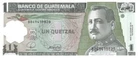 Guatemala 2008 Polymer Bill New 1 Quetzal Pick 115A UNC