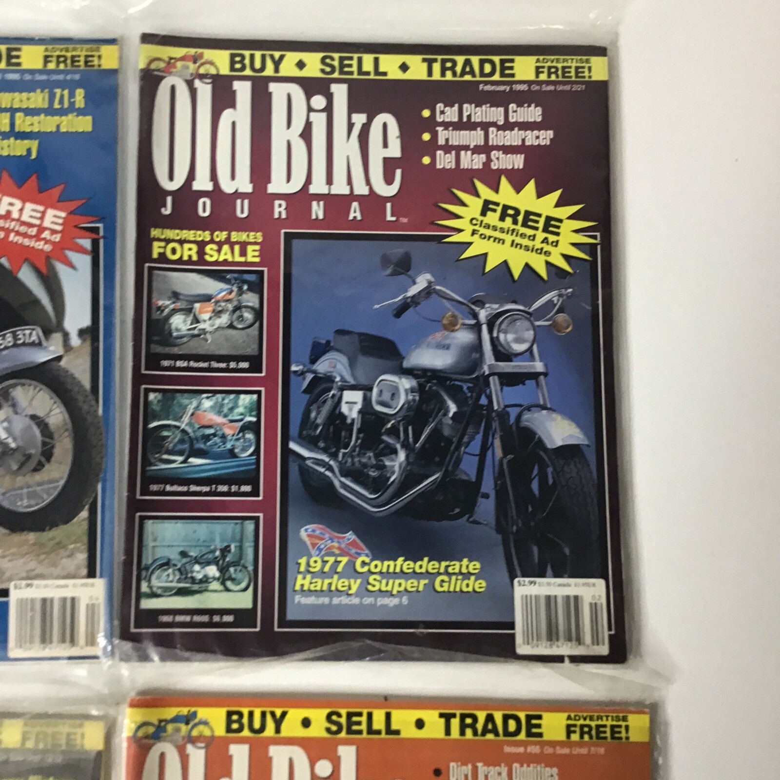 Old Bike Journal Bike Journal 1975 Magazines Lot of 6 eBay