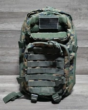 Red Rock Outdoor Gear Camouflage Tactical Backpack NICE!!