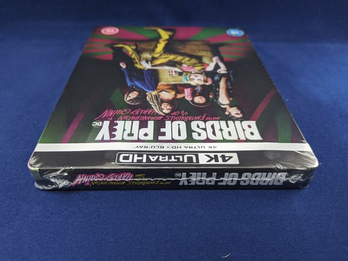 BIRDS OF PREY Steelbook 4K Bluray Harley Quinn Margot Robbie DC Marvel Exclusif - Photo 6/8