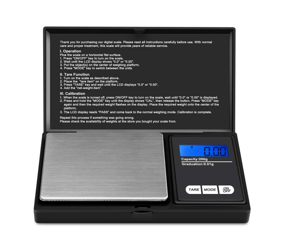 Pesas Digital de Peso Pesos de Joyería Pesa Digitales Electronica para Negocios