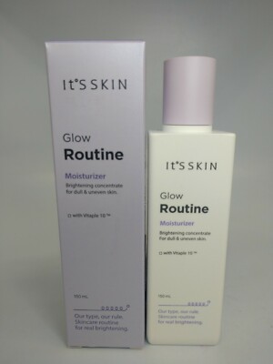 it's skin glow routine moisturizer
