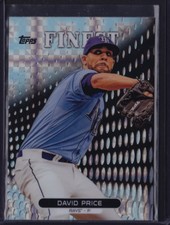 2013 TOPPS FINEST XFRACTOR REFRACTOR PARALLEL DAVID PRICE #9 RAYS RED SOX TIGERS