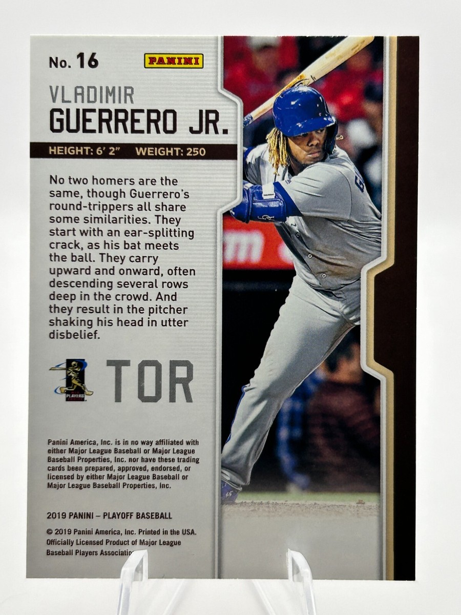 VLADIMIR GUERRERO JR 2019 PANINI PLAYOFF ROOKIE TORONTO BLUE JAYS