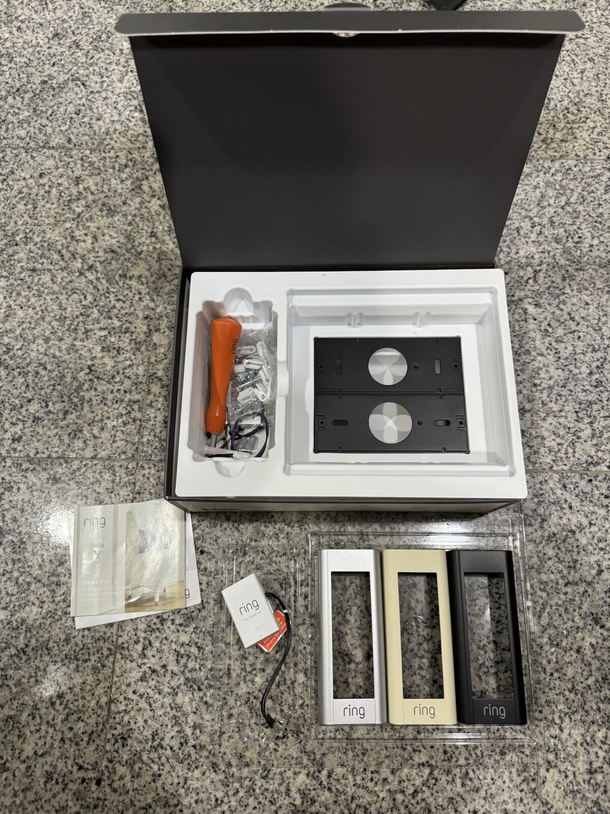 Ring Doorbell Pro Accerises Faceplate Kit-image