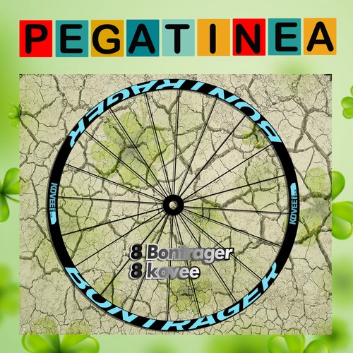 PEGATINA LLANTA BONTRAGER PRO TLR EP77 STICKER AUFKLEBER AUTOCOLLANT DOWNHILL - Imagen 7 de 8