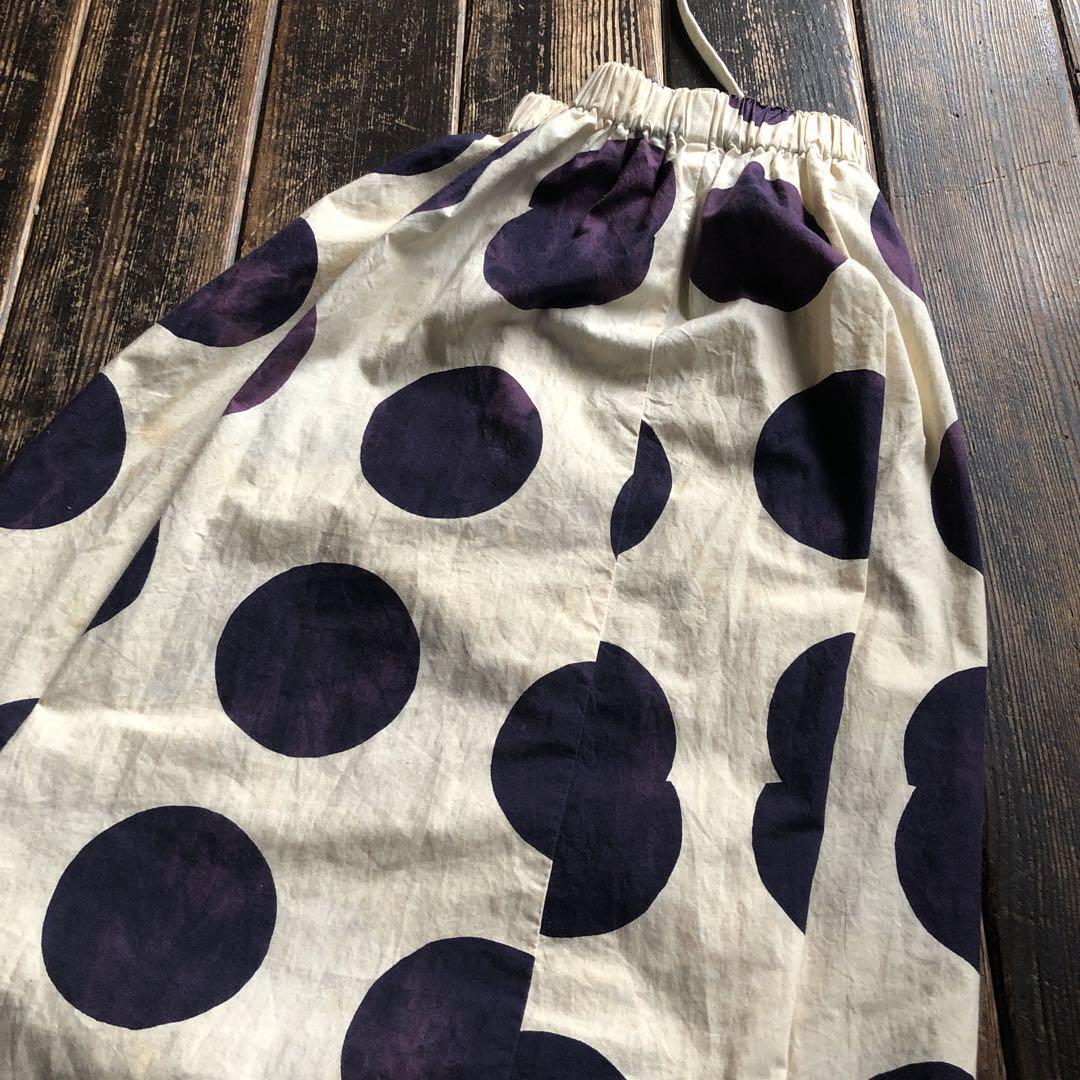 COMME des GARCONS Polka Dot Skirt Size S Ivory | eBay