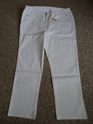 Stretch Jeans v. Witt Weiden Mod. Nizza Gr. K 23, 46, weiß, Dehnbund, Neu U7T
