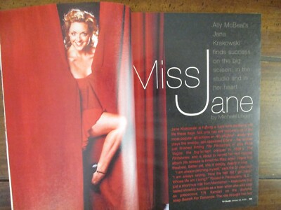 2000 TV Guide(JANE KRAKOWSKI/TIM MATHESON/ALLY McBEAL/PROVIDENCE/CONCETTA  TOMEI