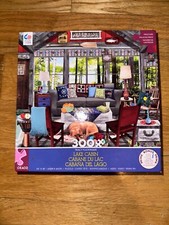 300 piece Ceaco Lake Cabin puzzle