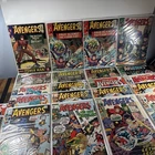 Marvel Comics 1965 The Avengers Comic Book Lot Of 22 Vintage Silver Bronze Era