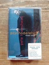 Pete Townshend Psychoderelict Music Only SEALED 1993 Cassette LP Album 87535-4