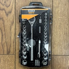 Tool Bench Hardware Socket Set Spin Disc Socket Adapter 41Pcs NEW SEALED