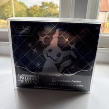 Paldean Fates Pokemon Center Elite Trainer Box New Sealed ETB +Free case 