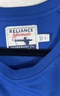 Guideboat Co. Reliance Garments Men's Blue Raglan Long Sleeve Shirt Size S — photo 2