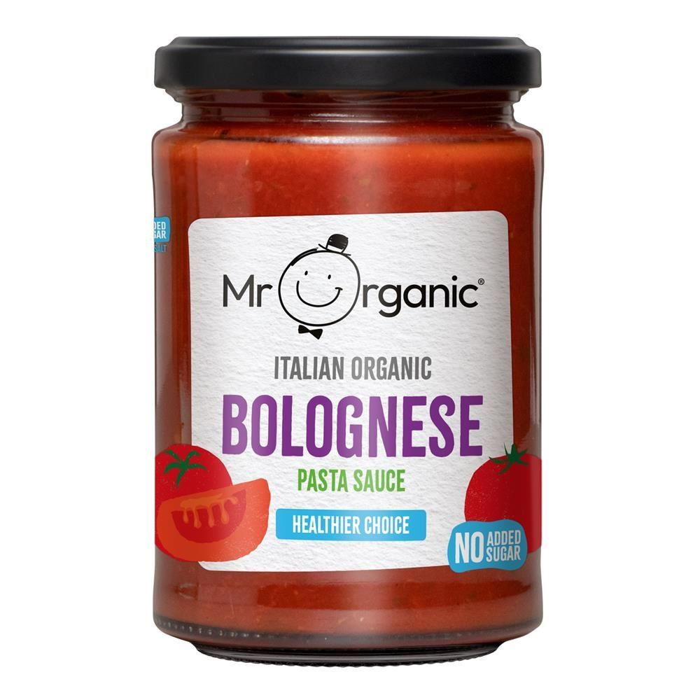 Mr Organic Healthier Choice Bolognese Pasta Sauce 350g - 2 Pack