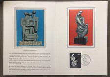 France 1982 - Encart Cérès - 1er jour du timbre N°2234, Tableaux Marc BOYAN