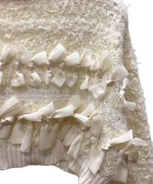 Ameri                    Thick knit white 0124201… - image 6