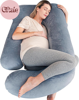 Pregnancy Pillows, Soft U-Shape Maternity Pillow with Removable Cover - Full Bod
