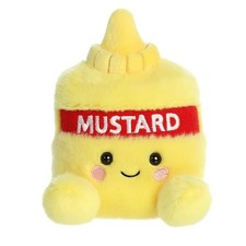 Aurora Palm Pals Newton Mustard Yellow 5" 33884 Plush Stuffed Animal Toy