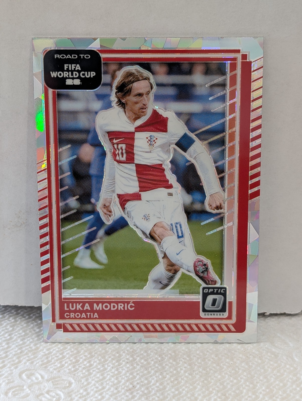 2025-26 Donruss Road to FIFA World Cup #61 Luka Modric Optic Ice