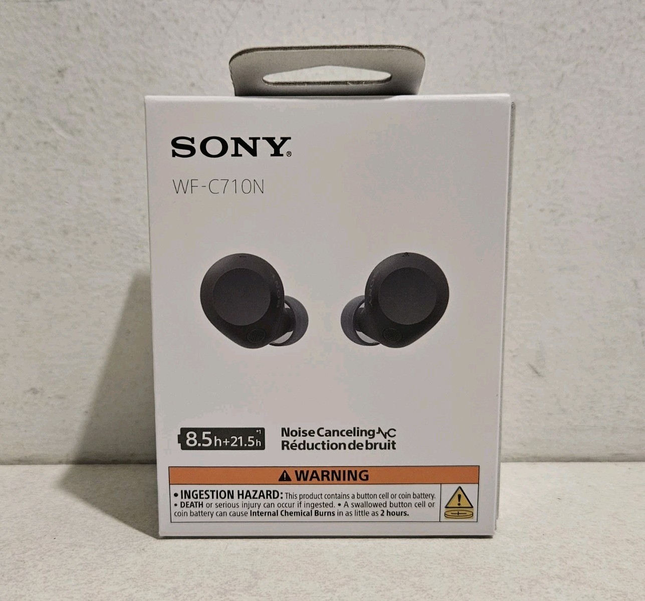 *NEW SEALED* Sony WF-C710N Wireless Noise Canceling Earbuds Black Bluetooth