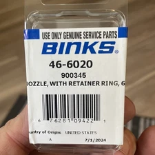 Binks 46-6020 66SD Air Nozzle New